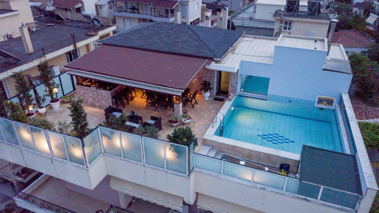 Ferienwohnung Luxury Penthouse With Private Pool Preveza Exterior foto